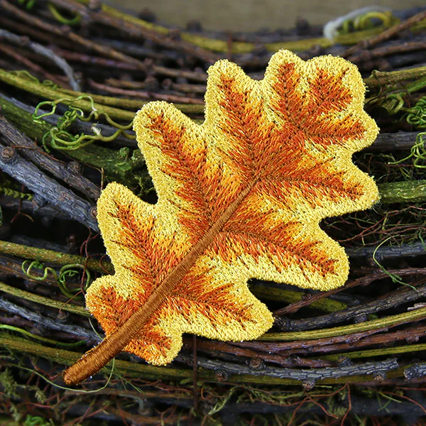 Autumn Oak Leaf (In-the-Hoop) - Image 5