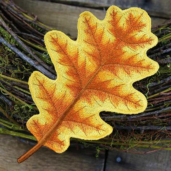 Autumn Oak Leaf (In-the-Hoop) - Image 7
