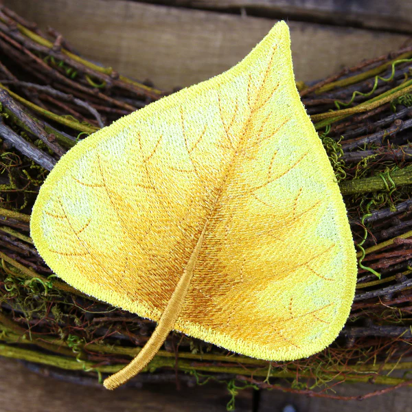 Autumn Poplar Leaf (In-the-Hoop) - Image 3
