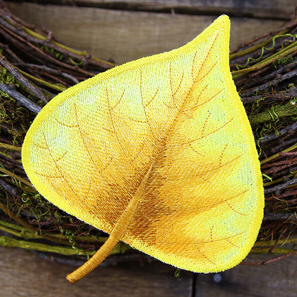 Autumn Poplar Leaf (In-the-Hoop) - Image 7