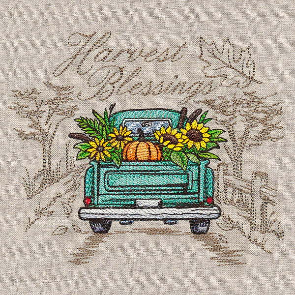 Autumn Retro Truck Medley - Image 5