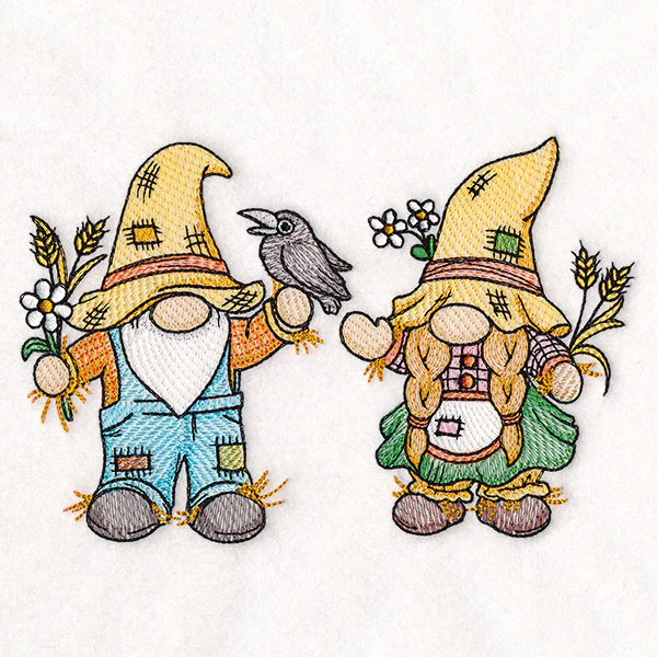 Autumn Scarecrow Gnomes - Image 4