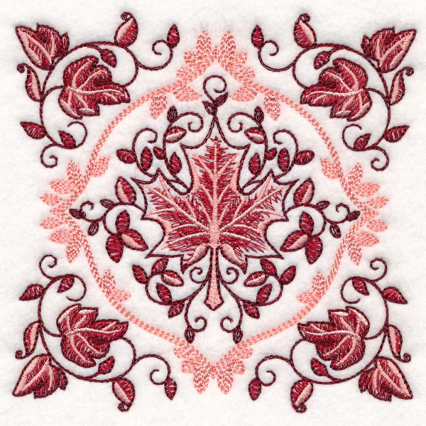 Autumn Square Moment - Maple Leaf - Image 7