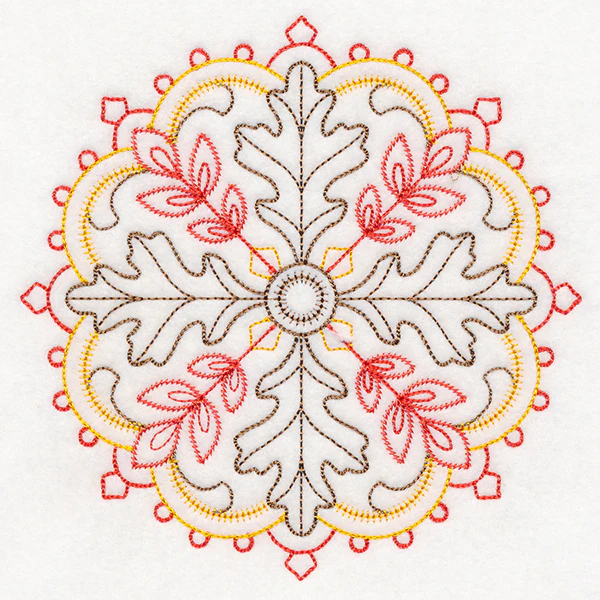 Autumn Treasure Medallion (Vintage) - Image 3
