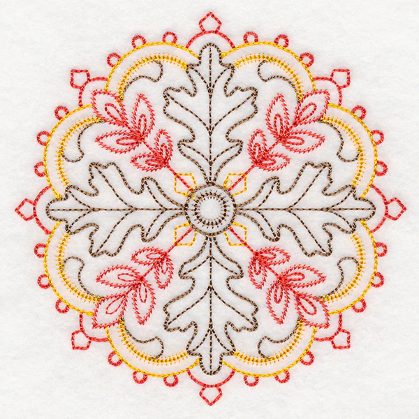 Autumn Treasure Medallion (Vintage) - Image 4
