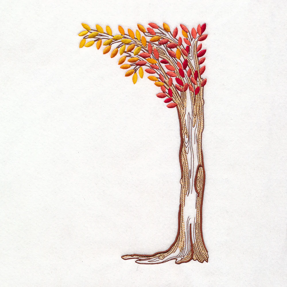 Autumn Tree Half Frame - Image 6