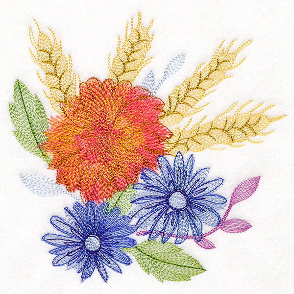 Autumn Wheat in Bloom Corner - Image 7