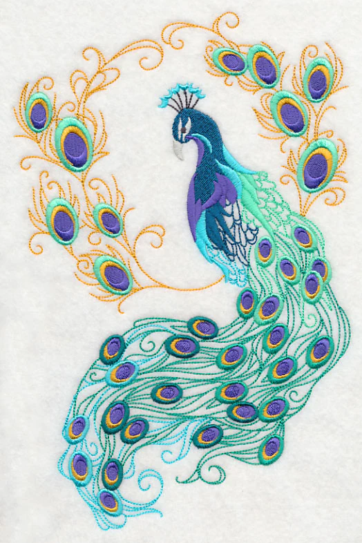 Avian Elegance - Peacock - Image 5