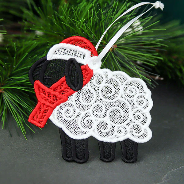 Ba La La Black Sheep Ornament (Lace) - Image 11