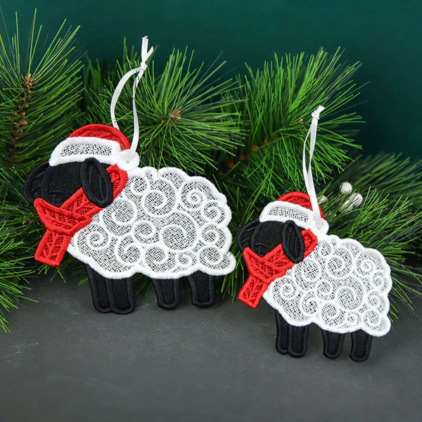 Ba La La Black Sheep Ornament (Lace) - Image 4
