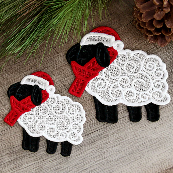 Ba La La Black Sheep Ornament (Lace) - Image 7