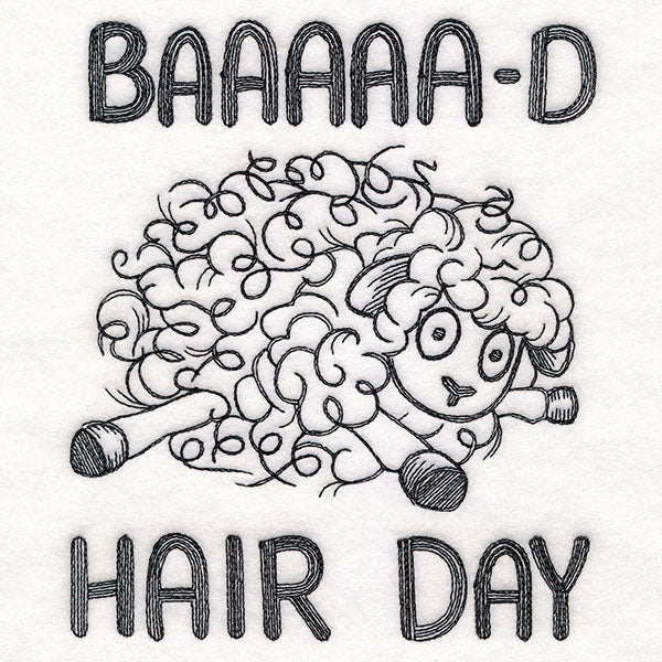 Baa-d Hair Day Sheep - Image 8