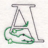 Baby Animals Letter A (Vintage) - 4 1/2 Inch - Image 3