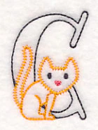Baby Animals Letter C (Vintage) - 4 1/2 Inch - Image 3