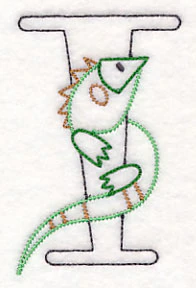 Baby Animals Letter I (Vintage) - 4 1/2 Inch - Image 2