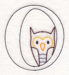 Baby Animals Letter O (Vintage) - 4 1/2 Inch - Image 2