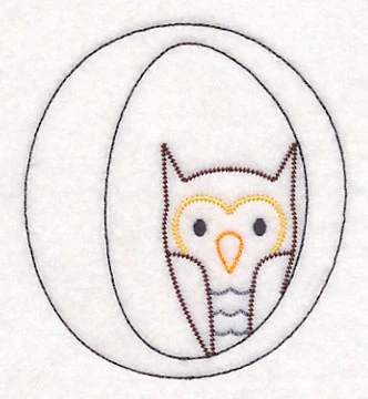 Baby Animals Letter O (Vintage) - 4 1/2 Inch - Image 4