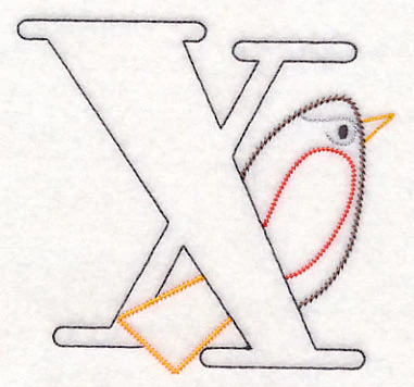 Baby Animals Letter X (Vintage) - 4 1/2 Inch - Image 4