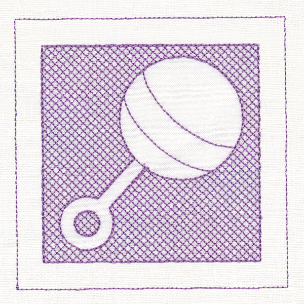 Baby Rattle (Trapunto) - Image 5