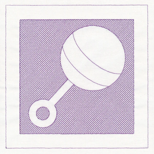 Baby Rattle (Trapunto) - Image 6
