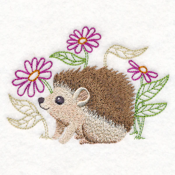 Baby Woodland Animals - Hedgehog - Image 3