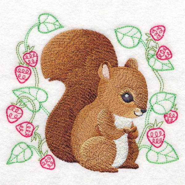 Baby Woodland Animals - Squirrel - Image 2