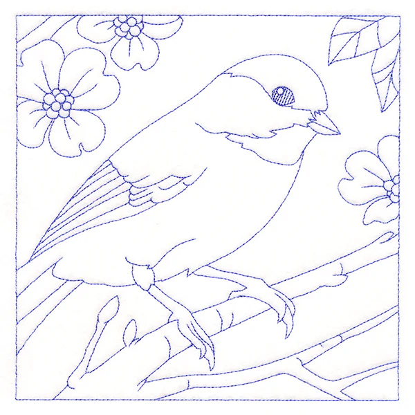 Backyard Birds Quilting - Chickadee (Double Run) - Image 2