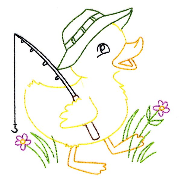 Backyard Friends - Duck (Vintage)