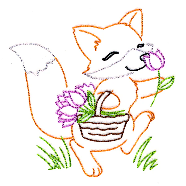 Backyard Friends - Fox (Vintage) - Image 2