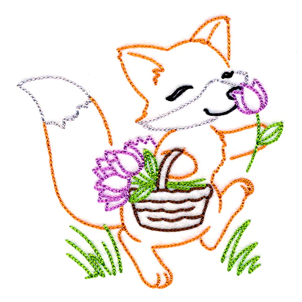 Backyard Friends - Fox (Vintage) - Image 3