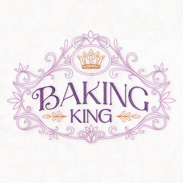 Baking Royalty Sign - King
