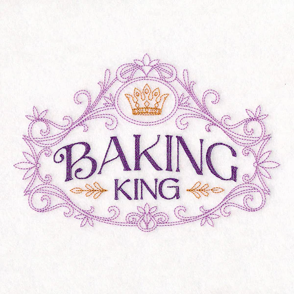 Baking Royalty Sign - King - Image 4