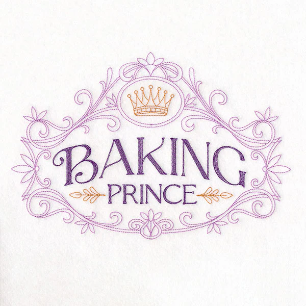 Baking Royalty Sign - Prince