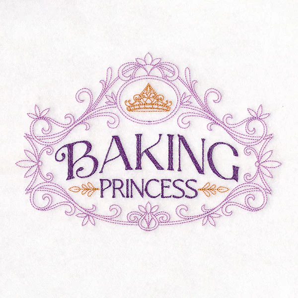 Baking Royalty Sign - Princess - Image 3