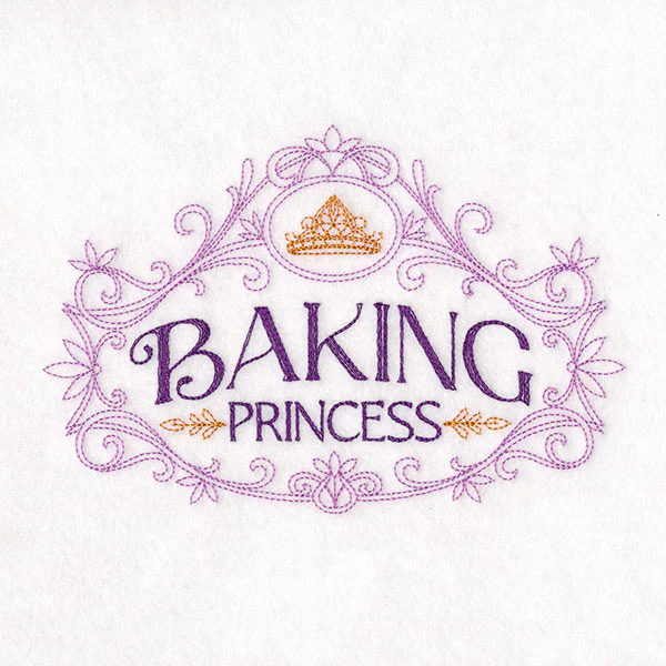 Baking Royalty Sign - Princess - Image 4