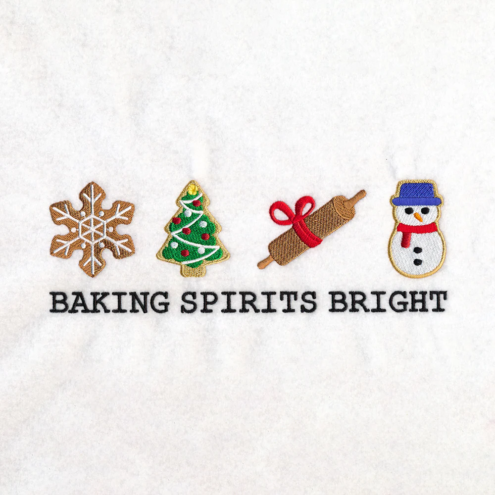 Baking Spirits Bright Icons Border - Image 3