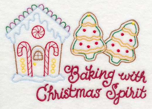 Baking with Christmas Spirit (Vintage) - Image 3