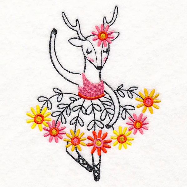 Ballerina Animal Friends - Deer - Image 2