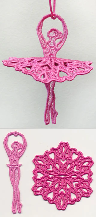 Ballerina in 3D (Lace) - Image 2