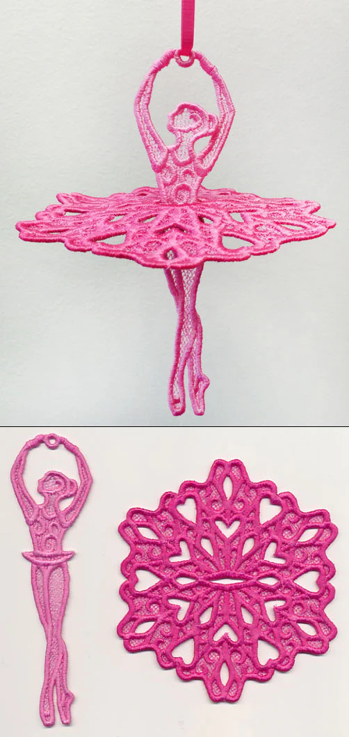 Ballerina in 3D (Lace) - Image 3