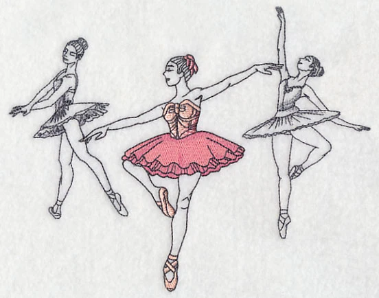 Ballet Fashion Plate - Image 2