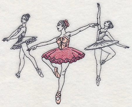 Ballet Fashion Plate - Image 3