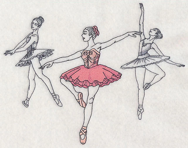 Ballet Fashion Plate - Image 4