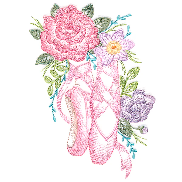 Ballet Slippers in Bloom - Image 3