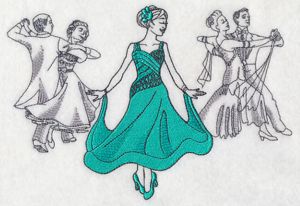 Ballroom Fashion Plate - Image 2