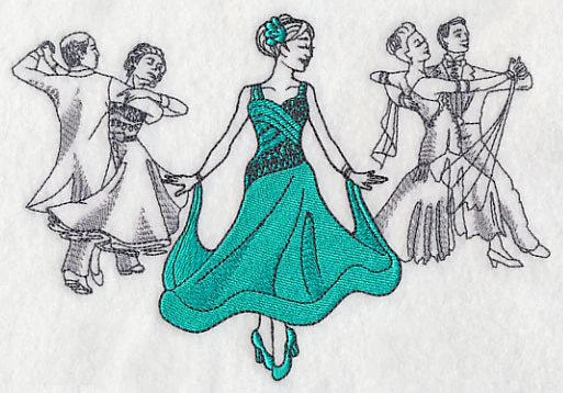 Ballroom Fashion Plate - Image 3