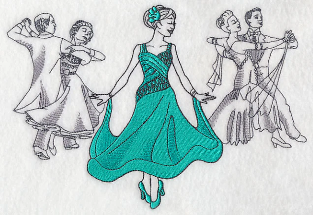 Ballroom Fashion Plate - Image 4