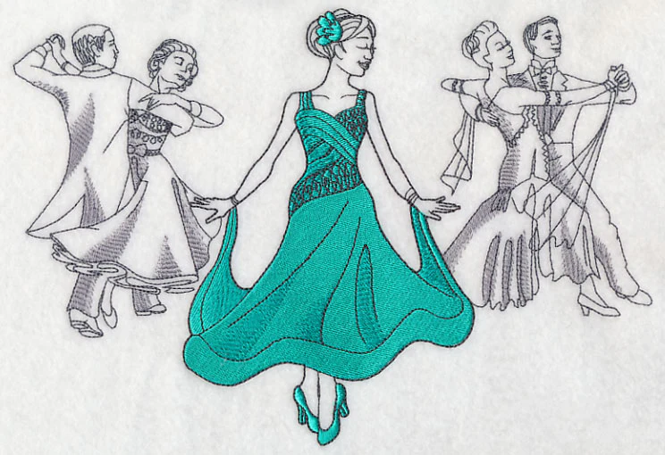 Ballroom Fashion Plate - Image 5