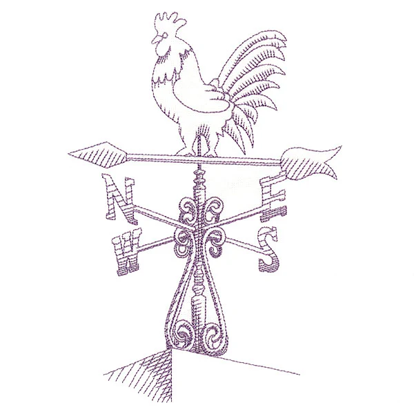 Barnyard Etchings - Weather Vane - Image 2