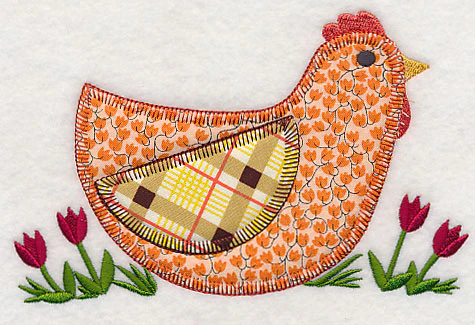 Barnyard Hen (Heirloom Applique) - Image 2